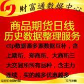 商品期货历史日线95年以来打包全部品种合约